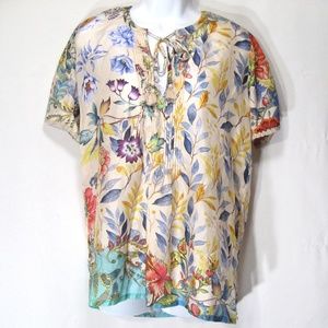 JOHNNY WAS ⚜WOMEN'S SILK SUMMER TOP